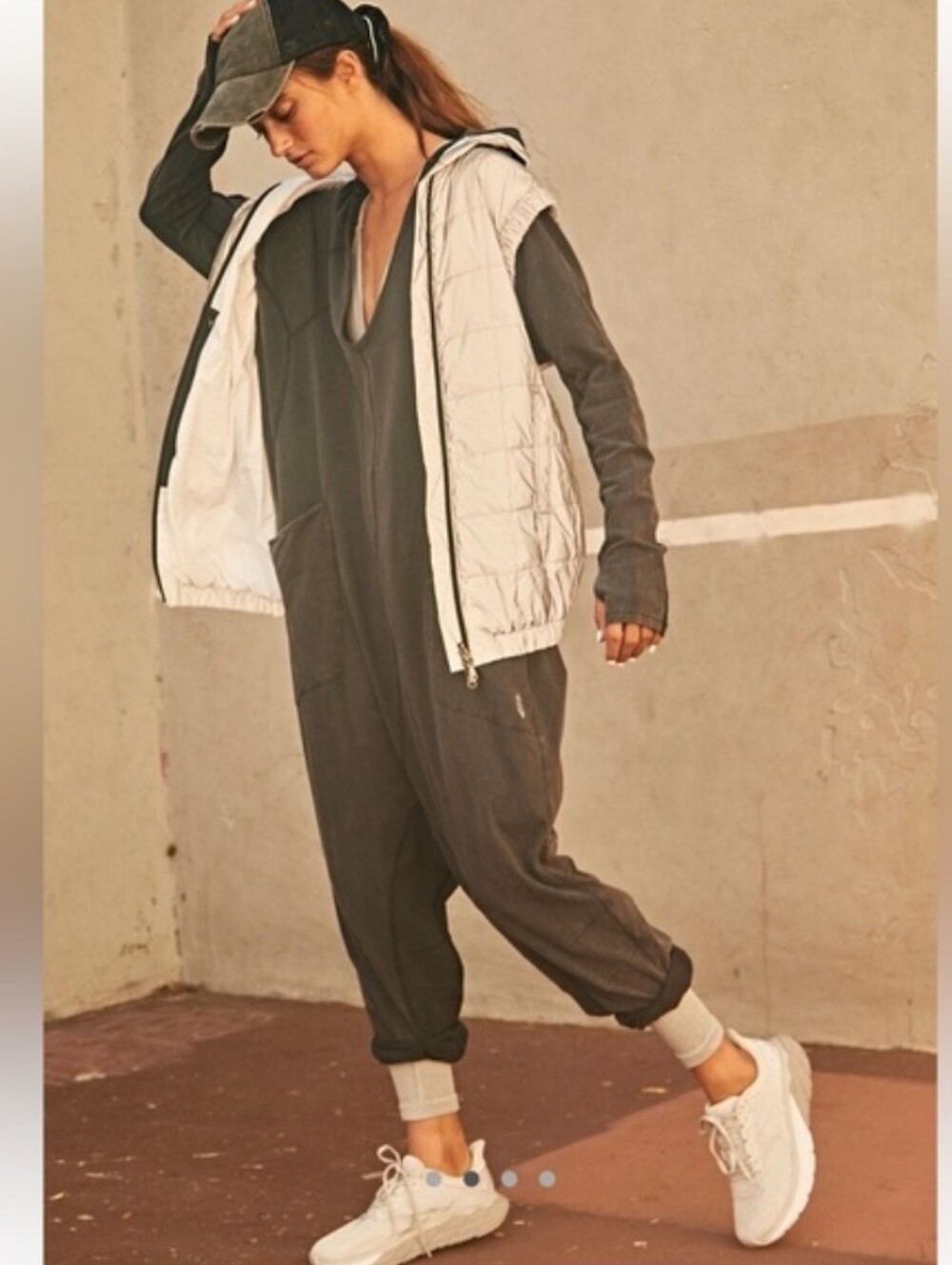 Free People Hot Shot Long Sleeve Onesie Size Medium